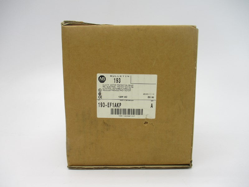 ALLEN BRADLEY 193-EF1AKP SER. A 120VAC 180A (BR/WH) NSMP