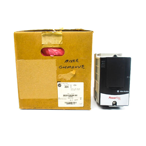 ALLEN BRADLEY 20AE2P7A0AYNNNC0 SER. A F/W 3.003 600VAC NSMP