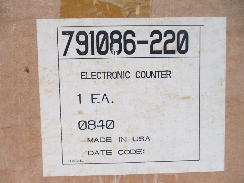 VEEDER ROOT 791086-220 115/230V 5A NSMP