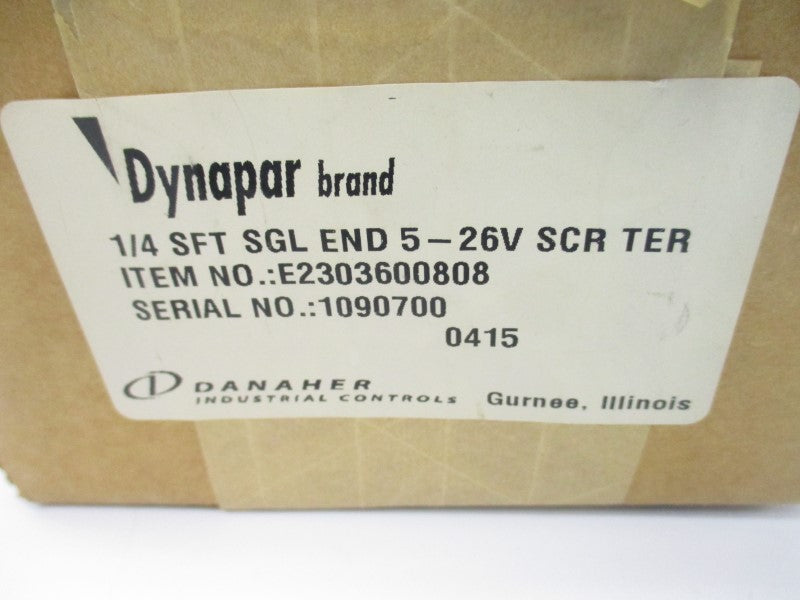 DYNAPAR E2303600808 5-26V 1/4" NSMP