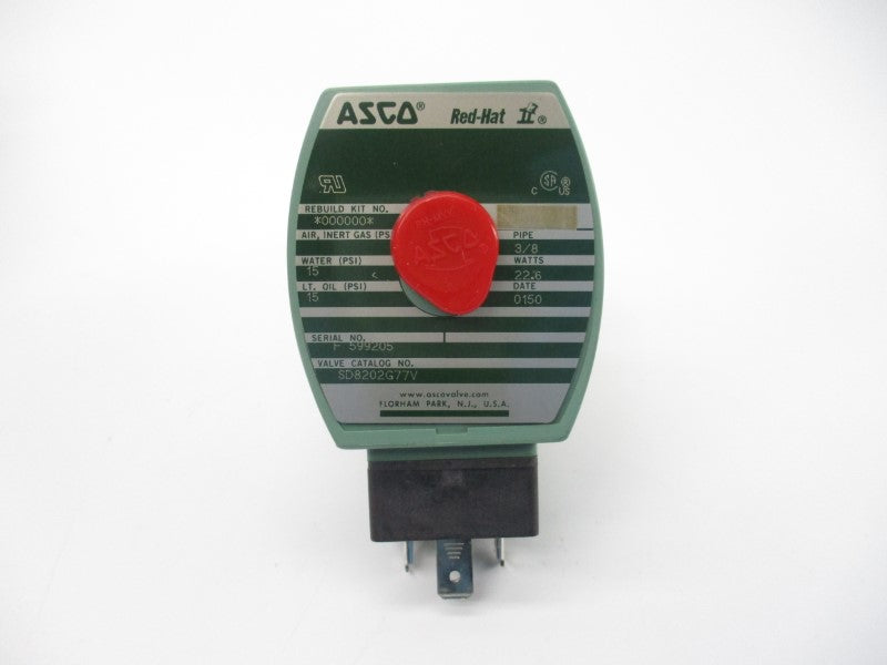 ASCO SD8202G77V 24VDC 15PSI 3/8" NSMP