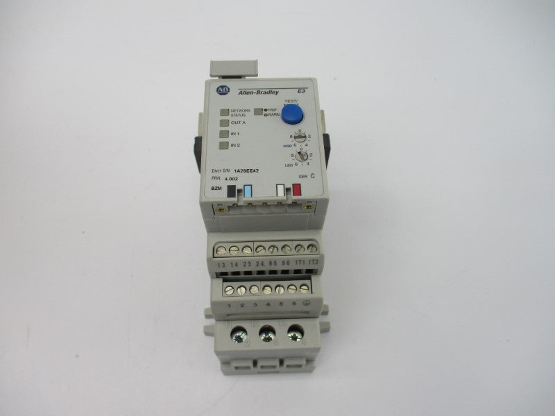 ALLEN BRADLEY 592-EC1PC SER. C 600VAC 0.4-2.0A (BR/WH) NSMP