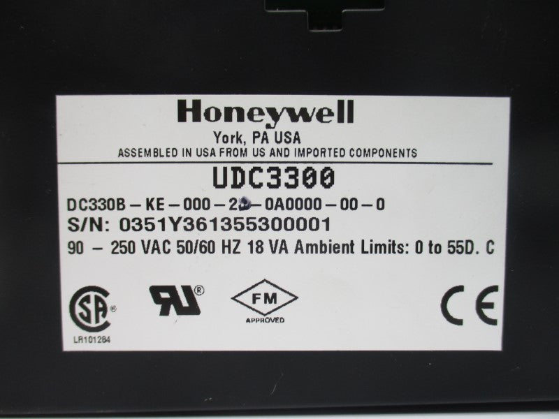 HONEYWELL DC330B-KE-000-20-0A0000-00-0 90-250VAC NSNP