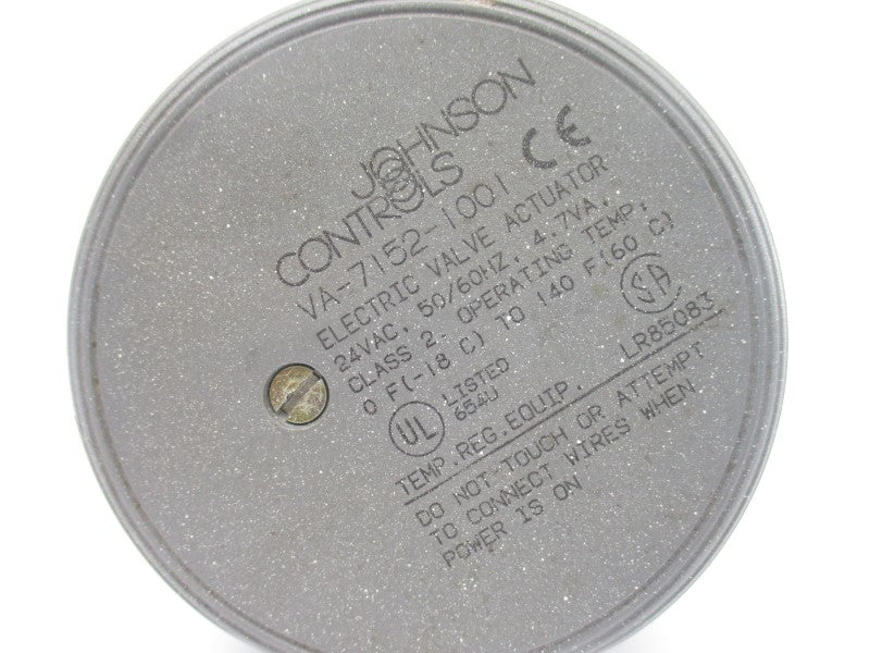 JOHNSON CONTROLS VA-7152-1001 24VAC NSNP