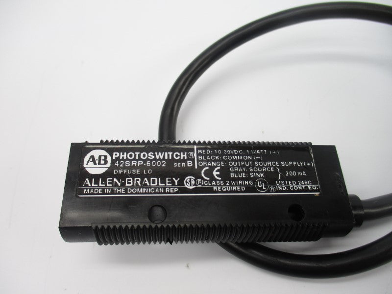 ALLEN BRADLEY 42SRP-6002 SER. B 10-30VDC UNMP