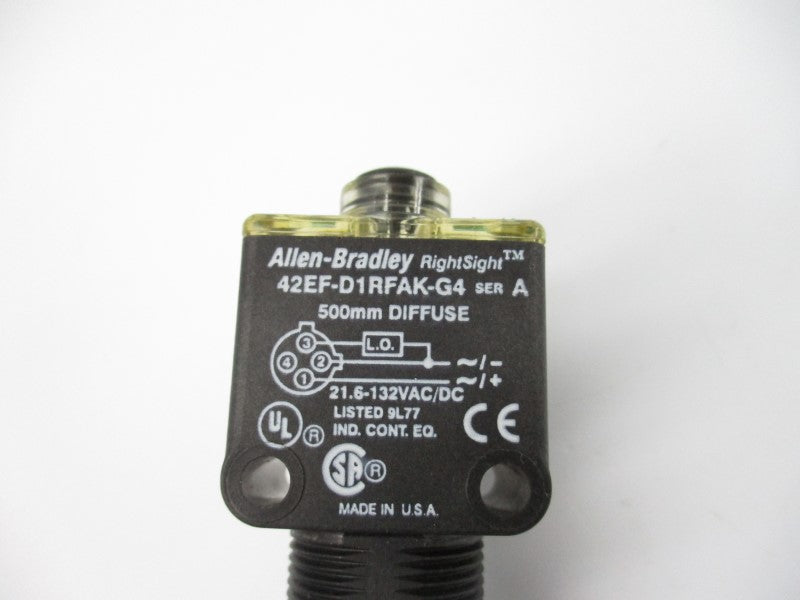 ALLEN BRADLEY 42EF-D1RFAK-G4 SER. A 21.65-123VAC/DC NSNP