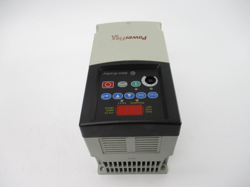 ALLEN BRADLEY 22B-E1P7N104 SER. A F/W 3.03 414-660VAC 2.3A (AS PICTURED) NSNP