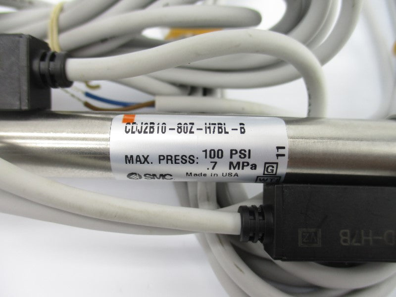 SMC CDJ2B10-80Z-H7BL-B 100PSI NSNP
