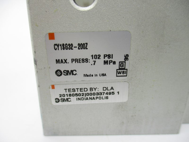 SMC CY1SG32-200Z 102PSI NSNP
