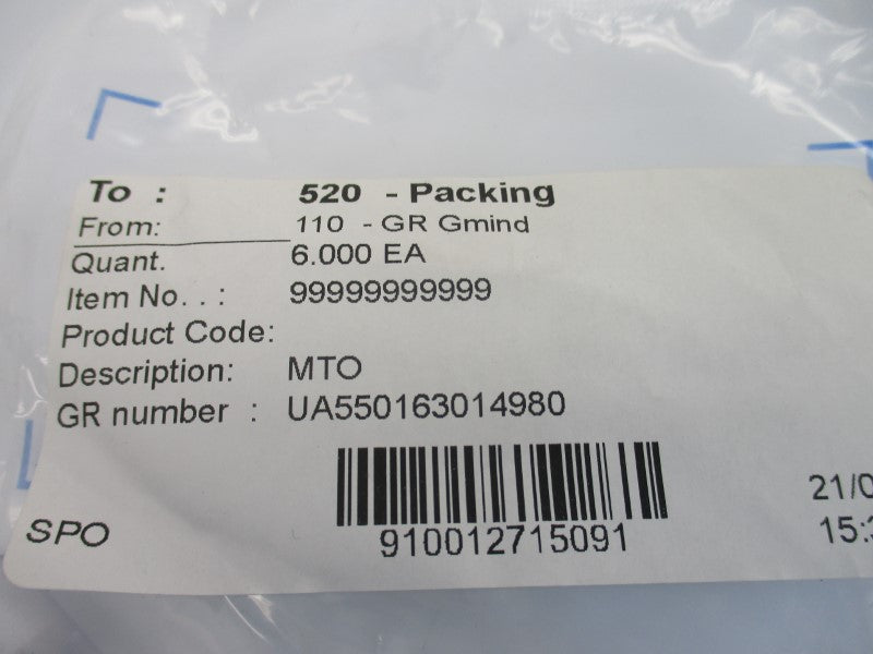 MISUMI VONA UA550163014980 (PKG OF 6) NSMP