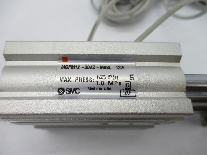 SMC MGPM12-30AZ-M9BL-XC9 145PSI NSNP