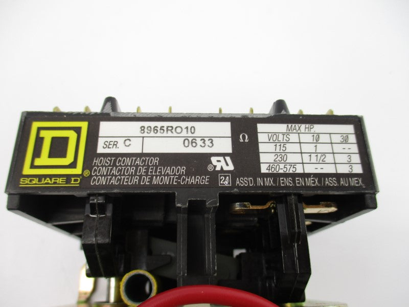 SQUARE D 8965RO10 SER. C 110/120V NSNP