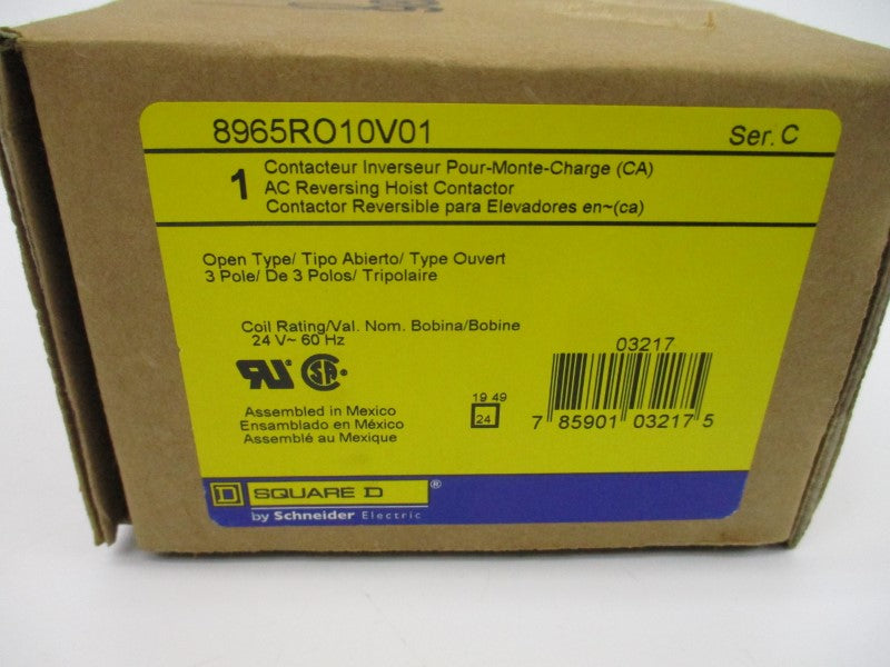 SQUARE D 8965RO10V01 SER. C 24V NSMP