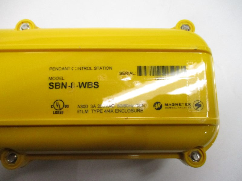 MAGNETEK SBN-8-WBS 250VAC 3A NSNP
