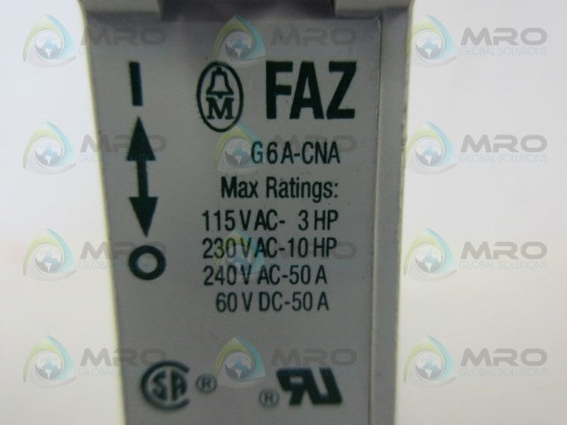 MOELLER FAZ-G6A-CNA  CIRCUIT BREAKER  NSNP