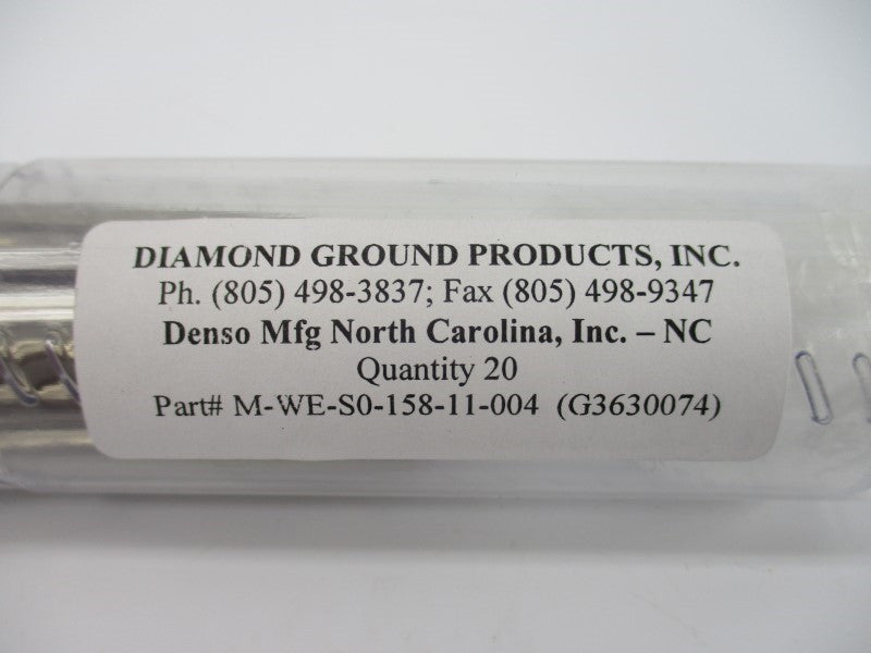 DIAMOND GROUND PRODUCTS M-WE-S0-158-11-004 (PKG OF 20) NSMP
