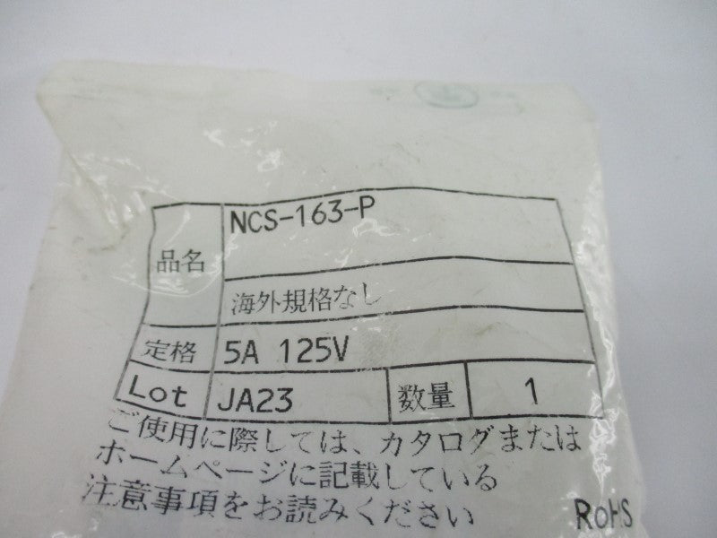 CONNECTOR NCS-163-P 125V 5A NSMP