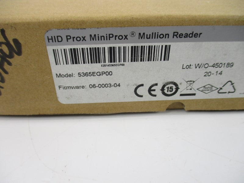 HID 5365EGP00 F/W 06-0003-04 5.0-16.0VDC NSMP