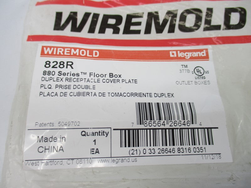 WIREMOLD 828R NSMP