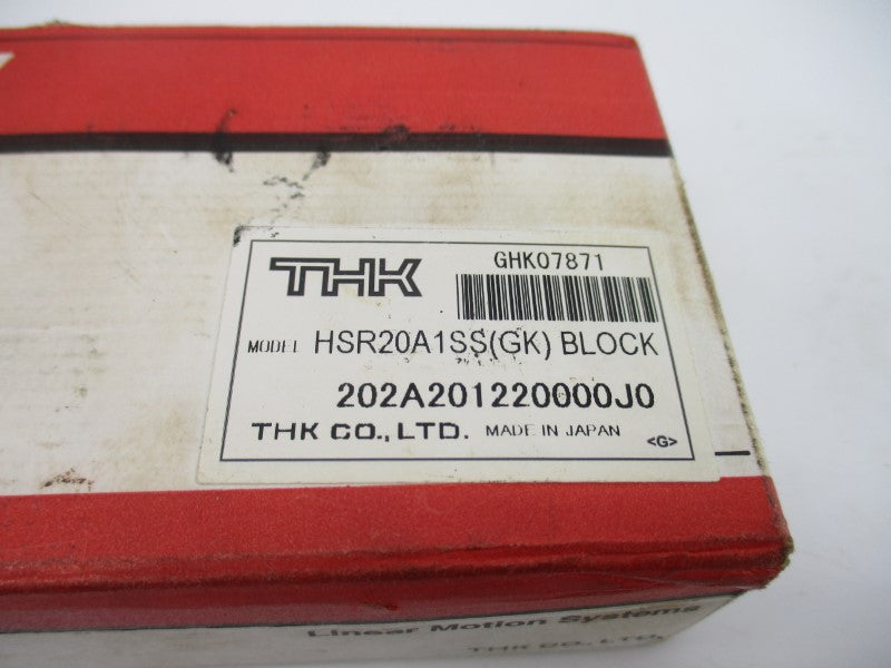 THK HSR20A1SS(GK) GHK07871 NSMP