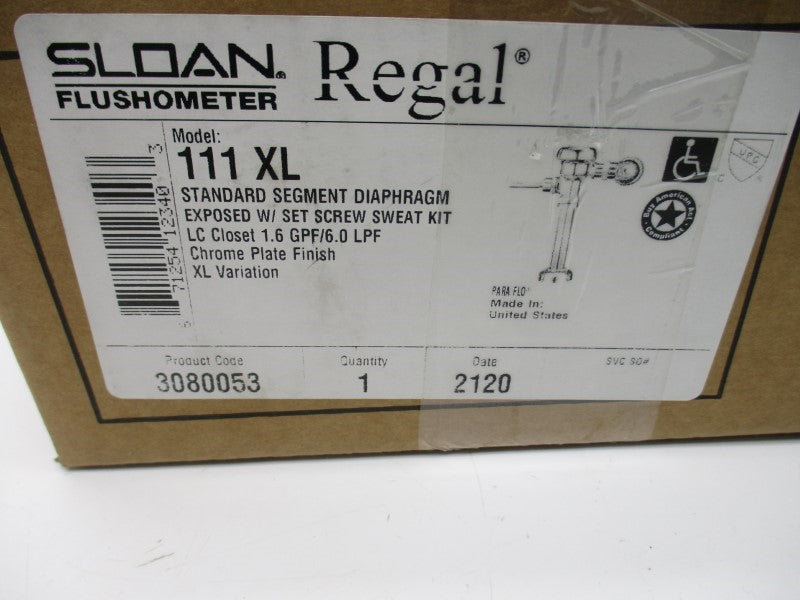 SLOAN 111XL NSMP
