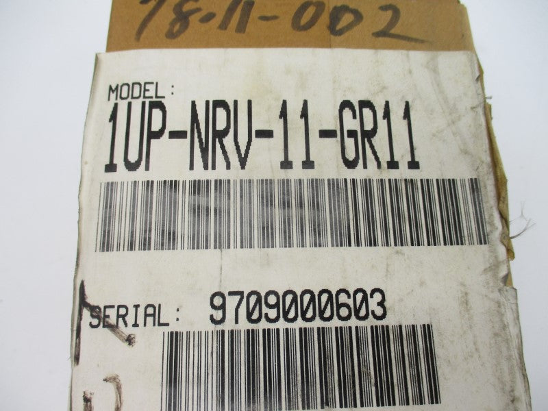 GAST 1UP-NRV-11-GR11 NSFS
