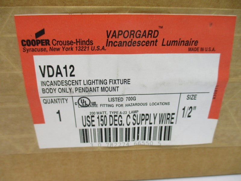 COOPER VDA12 1/2" NSFS