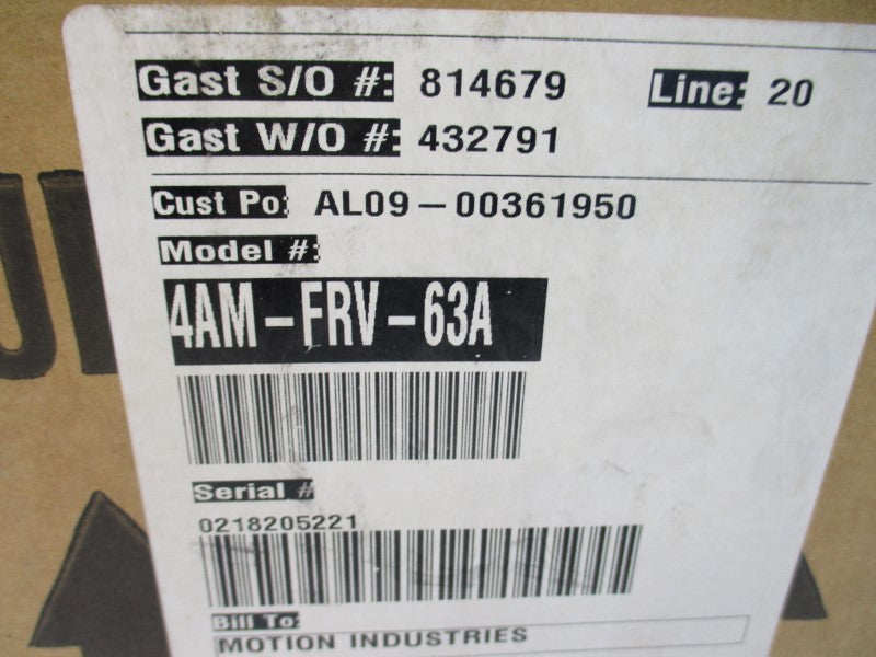 GAST 4AM-FRV-63A NSMP