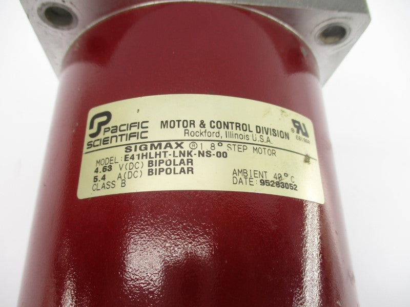 PACIFIC SCIENTIFIC E41HLHT-LNK-NS-00 4.63VDC 5.4A UNMP