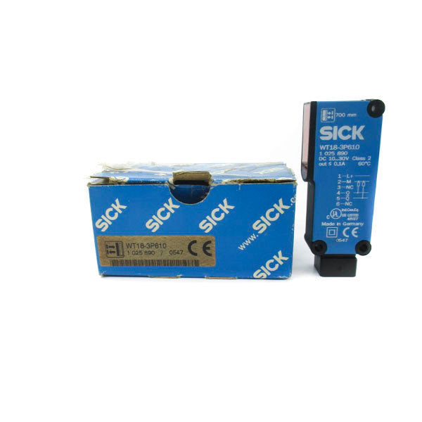 SICK WT18-3P610 1025890 10-20VDC 0.1A NSMP