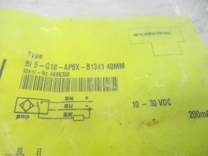 TURCK BI5-G18-AP6X-B1341 4696300 10-30VDC NSMP