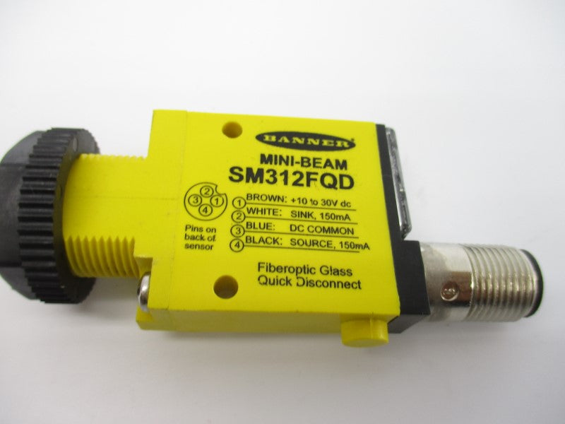 BANNER ENGINEERING SM312FQD 10-30VDC NSNP