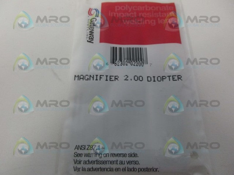 GATEWAY ANSIZ87.1 WELDING LENS *NEW IN FACTORY BAG*