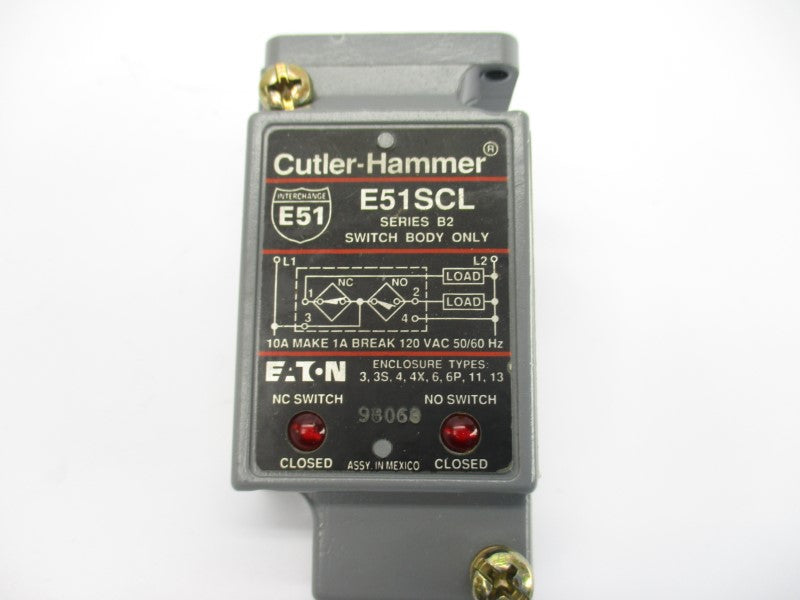 CUTLER HAMMER E51SCL SER. B2 120VAC 10A NSNP