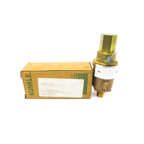 KUNKLE VALVE 20-C01-MG-0100 100PSI 1/2" NSMP
