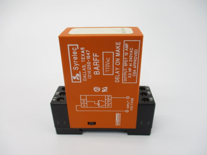 CROUZET BARFF6S110A 110VAC 10A 6S NSMP