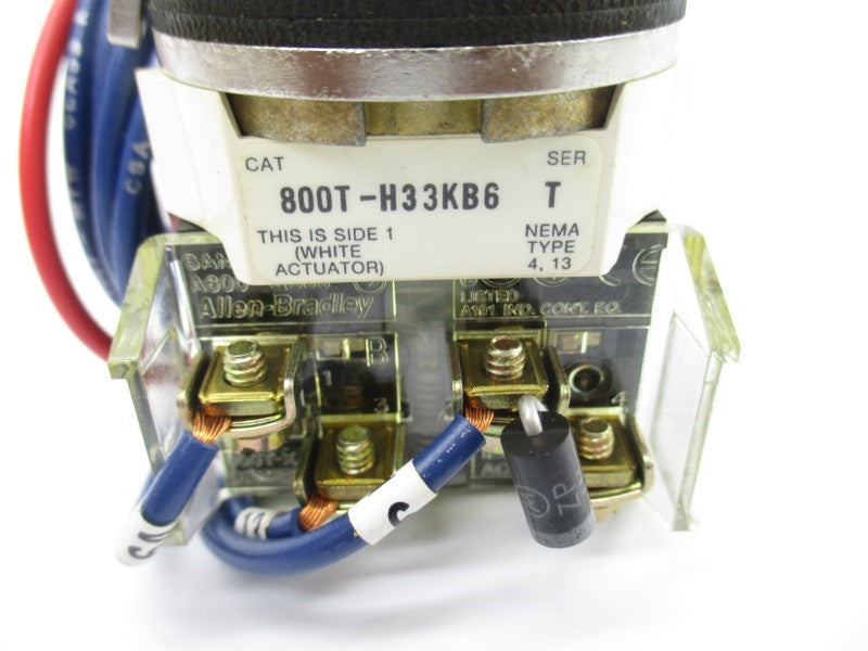 ALLEN BRADLEY 800T-H33KB6 SER. T UNMP