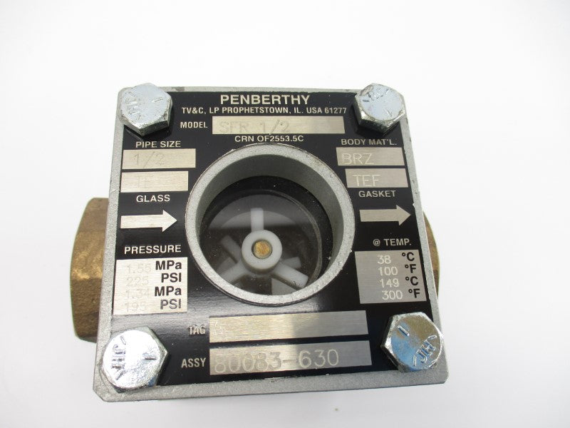 PENBERTHY 80083-630 SFR1/2 225PSI 1/2" NSNP