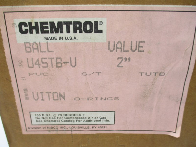 CHEMTROL U45TB-V 2" NSMP