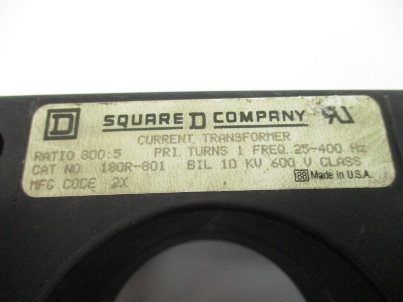 SQUARE D 180R-801 600V UNMP