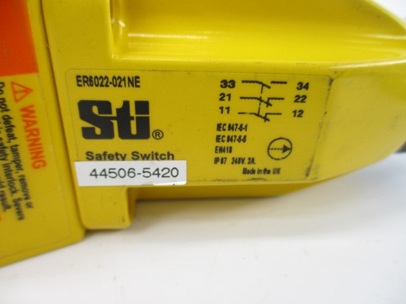 STI ER6022-021NE 44506-5420 240V 3A NSNP