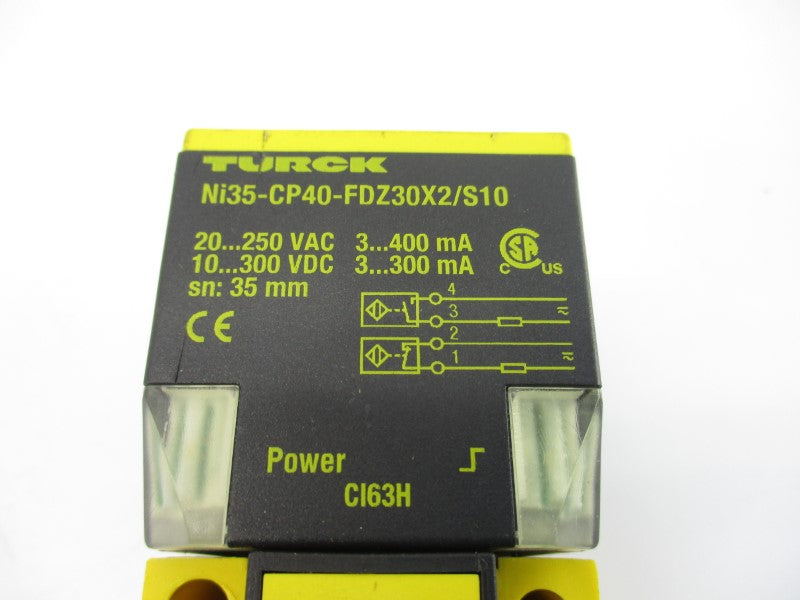TURCK NI35-CP40-FDZ30X2/S10 20-250VAC NSNP