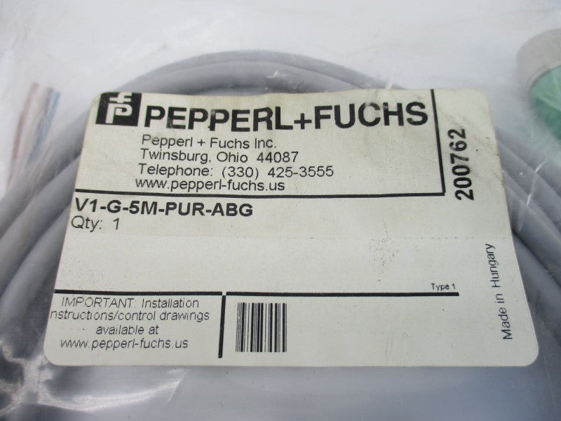 PEPPERL+FUCHS V1-G-5M-PUR-ABG NSMP
