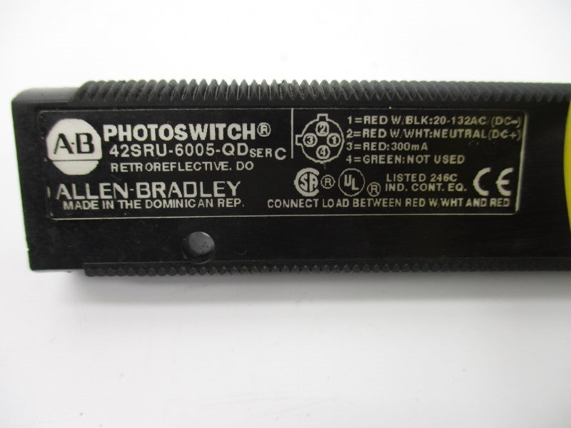 ALLEN BRADLEY 42SRU-6005-QD SER. C 20-132VAC NSNP