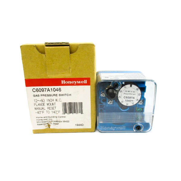 HONEYWELL C6097A1046 120-240VAC 5.0A 12-60INWC NSMP