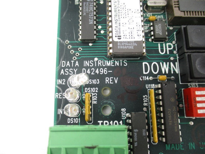 DATA INSTRUMENTS D42496-01 UNMP