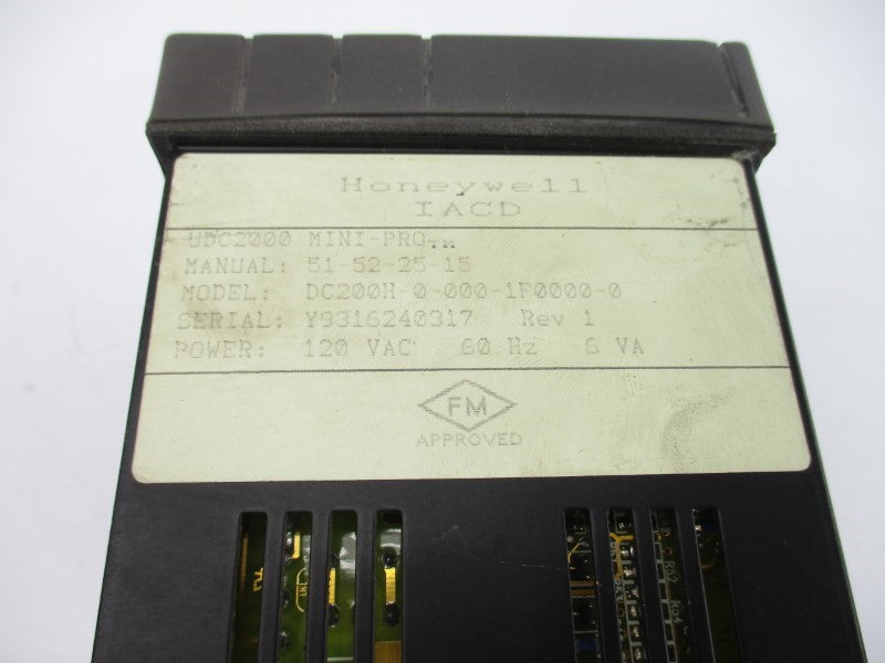 HONEYWELL DC200H-0-000-1F000-0 120VAC UNMP