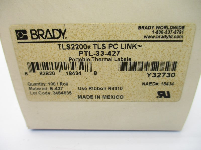 BRADY PTL-33-427 NSMP