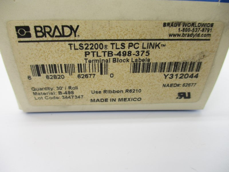 BRADY PTLTB-498-375 NSMP
