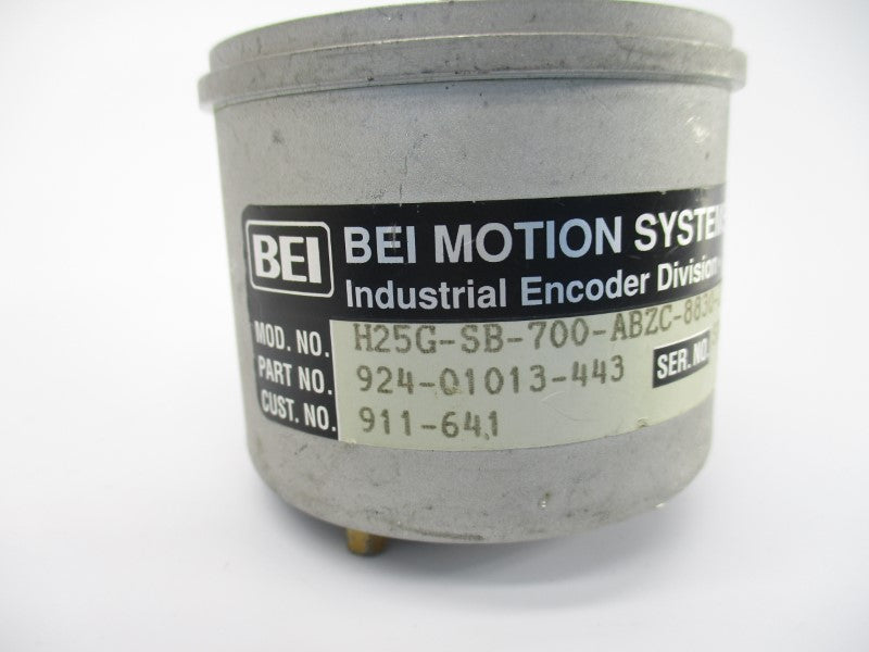 BEI H25G-SB-700-ABZC-8830-LED-ED25-S 924-01013-443 5VDC UNMP